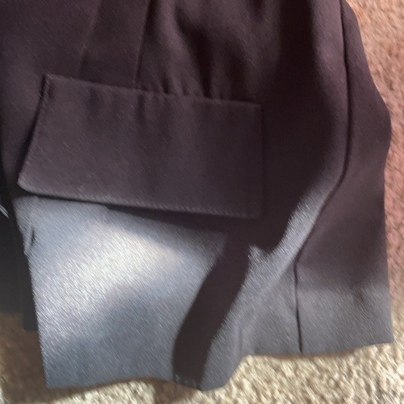 VINTAGE LADIES DBY LMTD. SINGLEBUTTON BLACK BLAZER - Picture 4 of 11